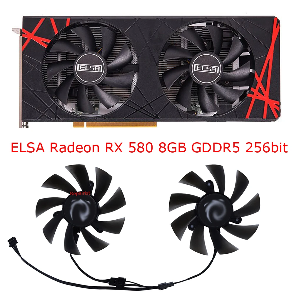 2 stks/set, PLA09215B12H,GPU G - Rx 580 8Gb 2048Sp Gpu recensie en prijs
